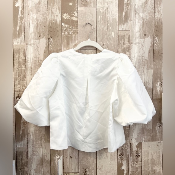 Commense Oversized Puff Sleeve Blouse - Picture 10 of 12